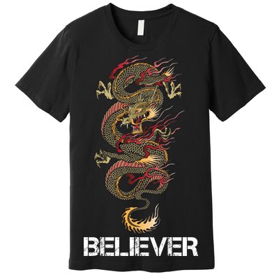 Believer Of Dragons Premium T-Shirt