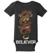 Believer Of Dragons Baby Bodysuit