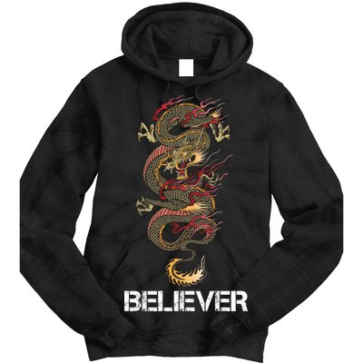 Believer Of Dragons Tie Dye Hoodie