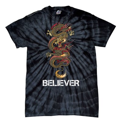 Believer Of Dragons Tie-Dye T-Shirt