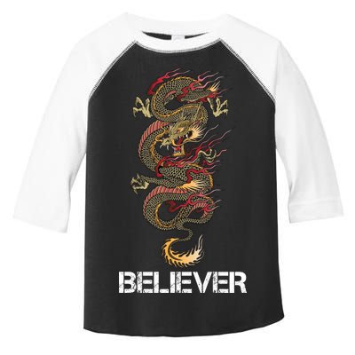 Believer Of Dragons Toddler Fine Jersey T-Shirt