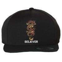 Believer Of Dragons Wool Snapback Cap