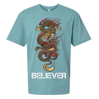 Believer Of Dragons Sueded Cloud Jersey T-Shirt