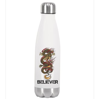 Believer Of Dragons Stainless Steel Insulated Water Bottle