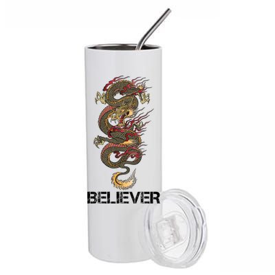 Believer Of Dragons Stainless Steel Tumbler