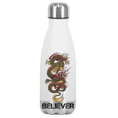 Believer Of Dragons Stainless Steel Insulated Water Bottle