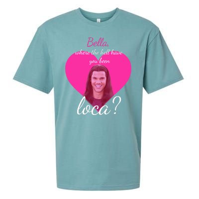 Bella Where The Hell Have You Been Loca? Sueded Cloud Jersey T-Shirt