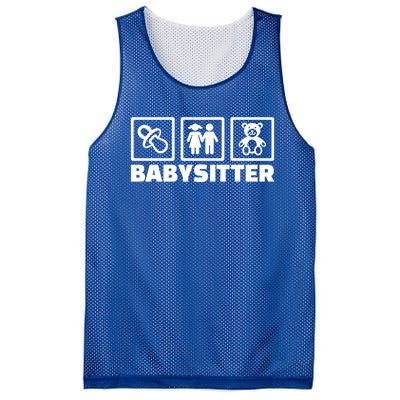 Babysitter Equipt Meaningful Gift Mesh Reversible Basketball Jersey Tank