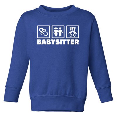 Babysitter Equipt Meaningful Gift Toddler Sweatshirt