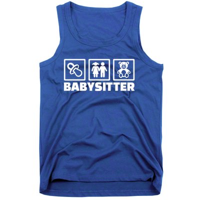 Babysitter Equipt Meaningful Gift Tank Top