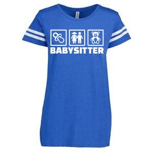 Babysitter Equipt Meaningful Gift Enza Ladies Jersey Football T-Shirt