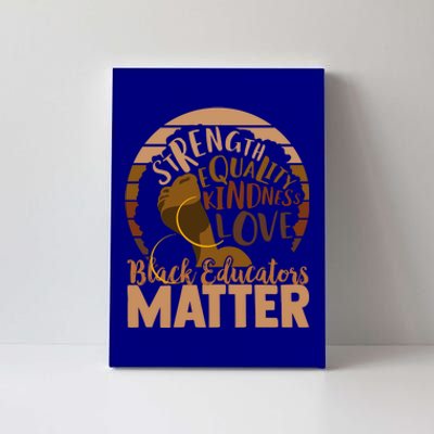 Black Educators Matter Gift Canvas