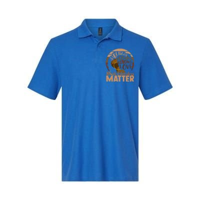 Black Educators Matter Gift Softstyle Adult Sport Polo