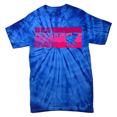 Best Elfgiftcat Mom Ever Gift Tie-Dye T-Shirt