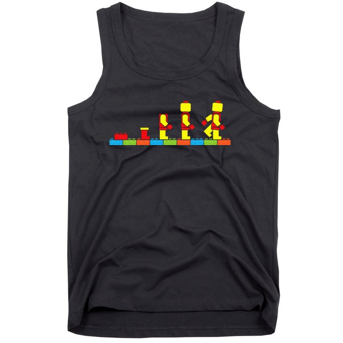 Bricks Evolution Master Builder Building Blocks Tank Top