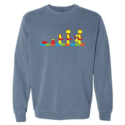 Bricks Evolution Master Builder Building Blocks Garment-Dyed Sweatshirt