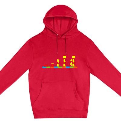 Bricks Evolution Master Builder Building Blocks Premium Pullover Hoodie