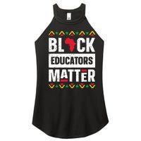 Black Educators Matter Teacher Black History Month Women's Perfect Tri Rocker Tank