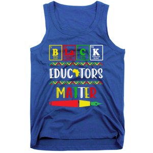 Black Educators Matter Juneteenth Black History Month Great Gift Tank Top