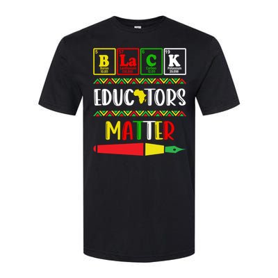 Black Educators Matter Juneteenth Black History Month Great Gift Softstyle CVC T-Shirt