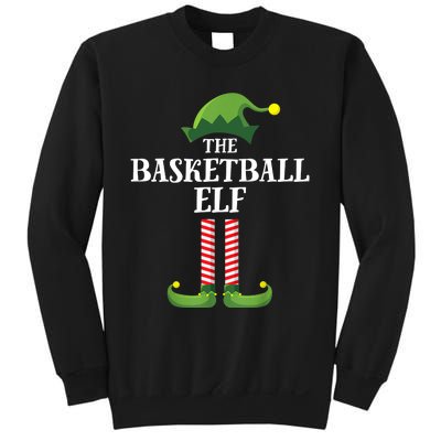 Basketball Elf Matching Family Group Christmas Party Sweatshirt