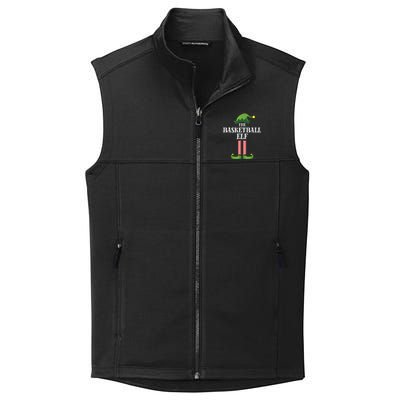 Basketball Elf Matching Family Group Christmas Party Collective Smooth Fleece Vest