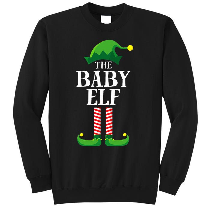 Baby Elf Matching Family Group Christmas Party Pyjamas Sweatshirt