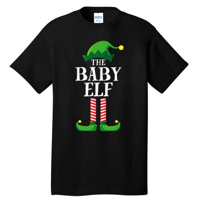 Baby Elf Matching Family Group Christmas Party Pyjamas Tall T-Shirt