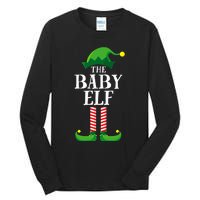 Baby Elf Matching Family Group Christmas Party Pyjamas Tall Long Sleeve T-Shirt