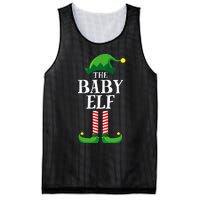 Baby Elf Matching Family Group Christmas Party Pyjamas Mesh Reversible Basketball Jersey Tank