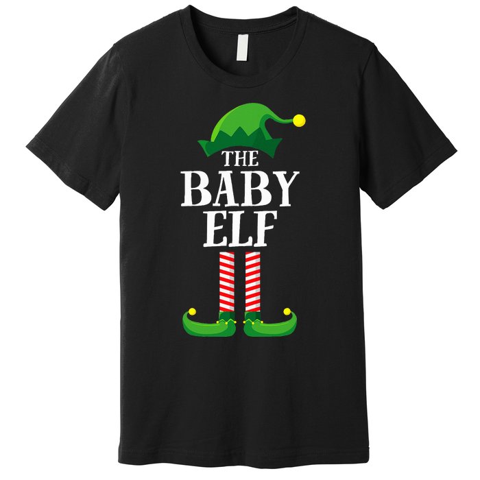 Baby Elf Matching Family Group Christmas Party Pyjamas Premium T-Shirt