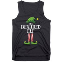 Bearded Elf Matching Family Group Christmas Party Elf Tank Top