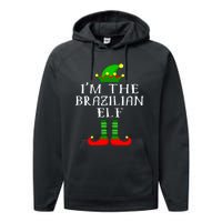 Brazilian Elf Matching Family Christmas Performance Fleece Hoodie