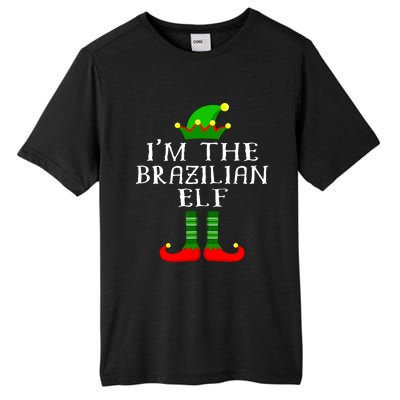 Brazilian Elf Matching Family Christmas Tall Fusion ChromaSoft Performance T-Shirt