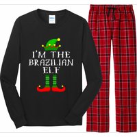 Brazilian Elf Matching Family Christmas Long Sleeve Pajama Set