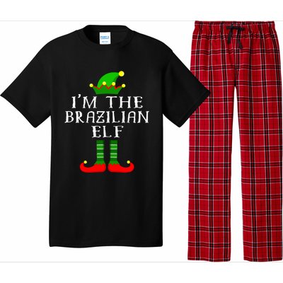 Brazilian Elf Matching Family Christmas Pajama Set