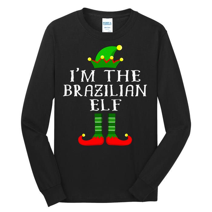 Brazilian Elf Matching Family Christmas Tall Long Sleeve T-Shirt