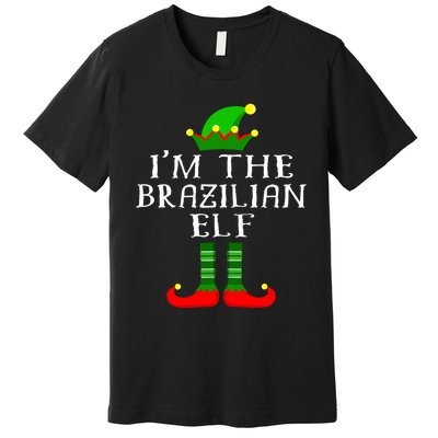 Brazilian Elf Matching Family Christmas Premium T-Shirt