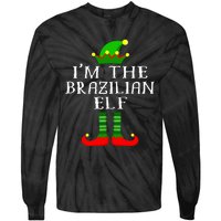 Brazilian Elf Matching Family Christmas Tie-Dye Long Sleeve Shirt