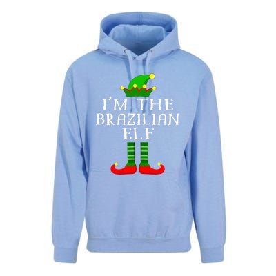 Brazilian Elf Matching Family Christmas Unisex Surf Hoodie