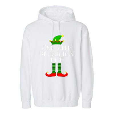 Brazilian Elf Matching Family Christmas Garment-Dyed Fleece Hoodie