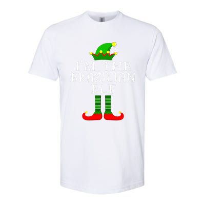 Brazilian Elf Matching Family Christmas Softstyle CVC T-Shirt