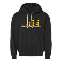 Bricks Evolution Master Builder Blocks Garment-Dyed Fleece Hoodie