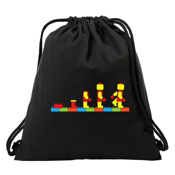 Bricks Evolution Master Builder Blocks Drawstring Bag