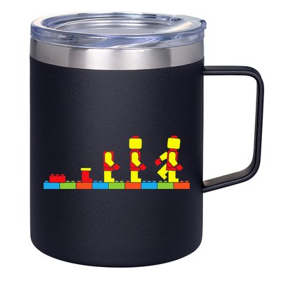 Bricks Evolution Master Builder Blocks 12oz Stainless Steel Coffee Mug