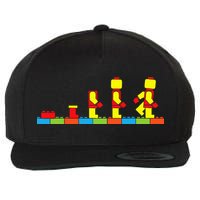 Bricks Evolution Master Builder Blocks Wool Snapback Cap