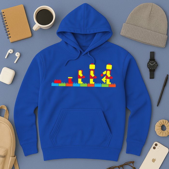Bricks Evolution Master Builder Blocks Hoodie