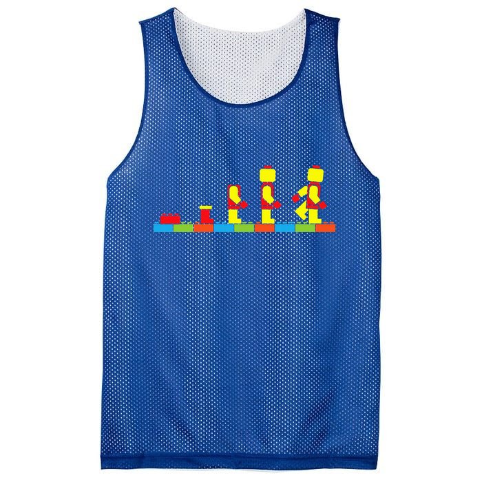 Bricks Evolution Master Builder Blocks Mesh Reversible Basketball Jersey Tank