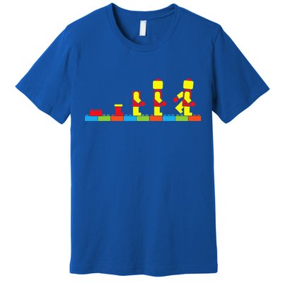Bricks Evolution Master Builder Blocks Premium T-Shirt
