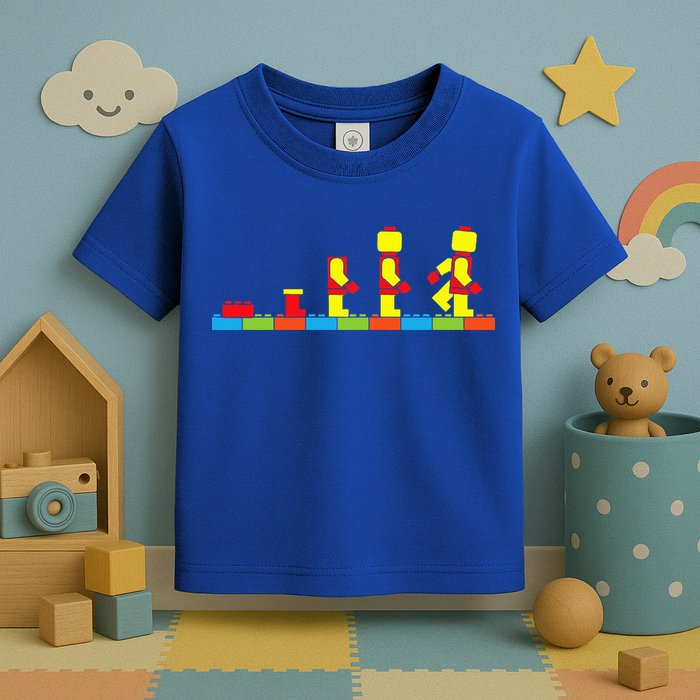 Bricks Evolution Master Builder Blocks Toddler T-Shirt